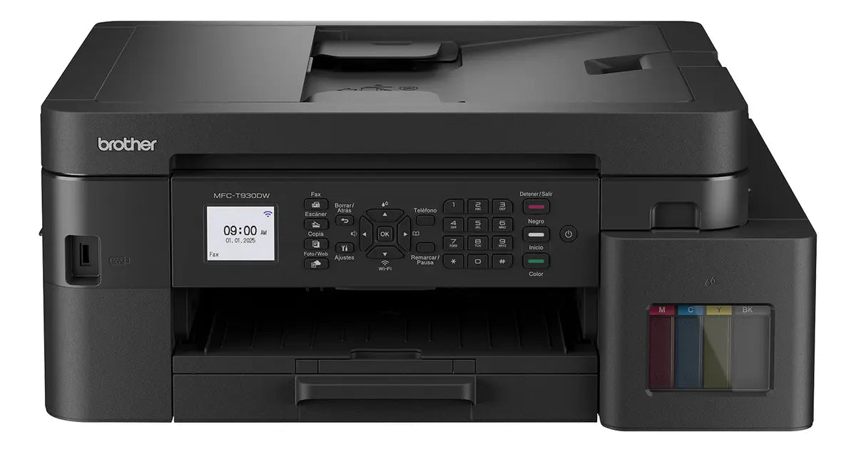 Impresora Multifuncional Brother MFC-T930DW, Negro