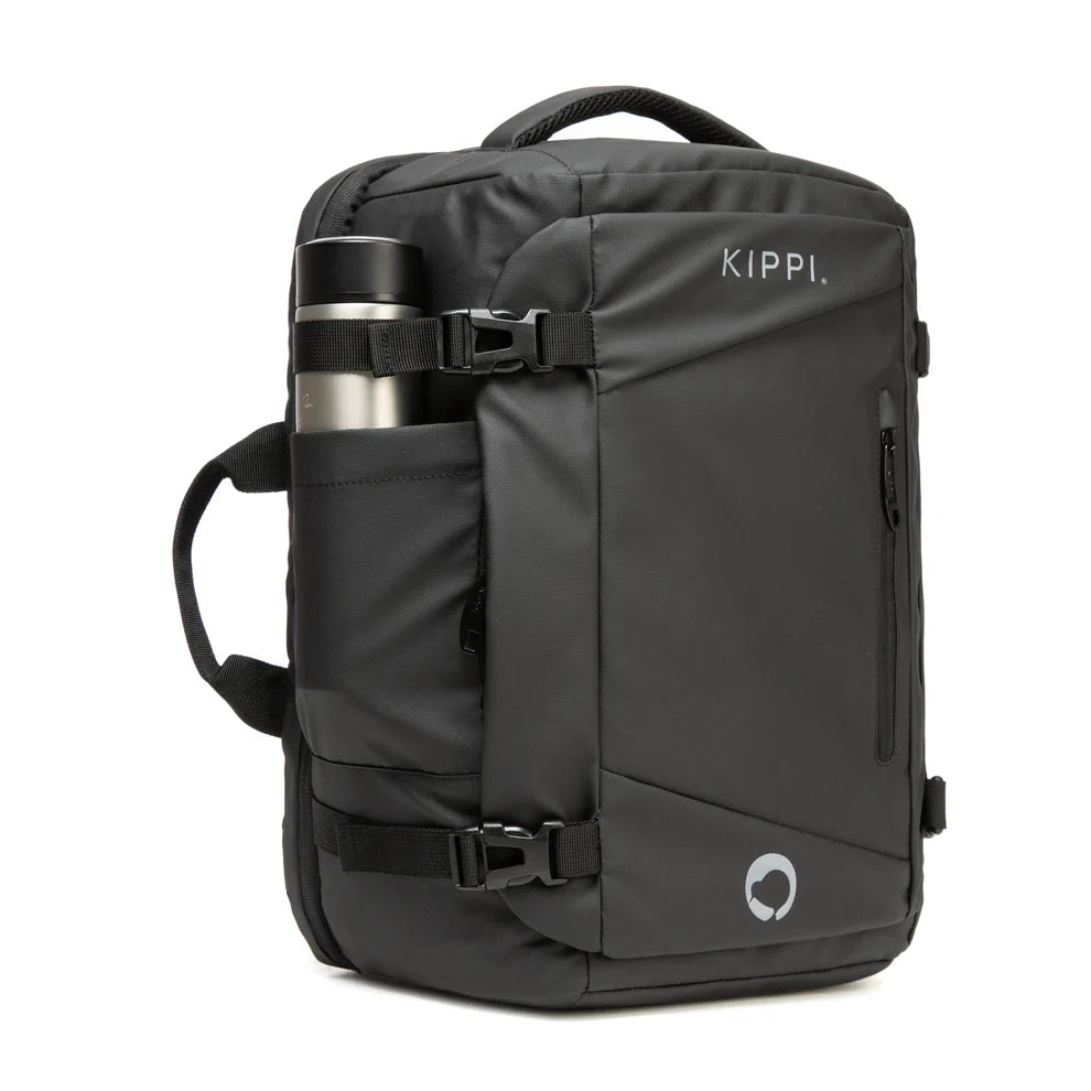 Mochila Kippi Auckland Travel Backpack Negra 32x22x46cm 33l