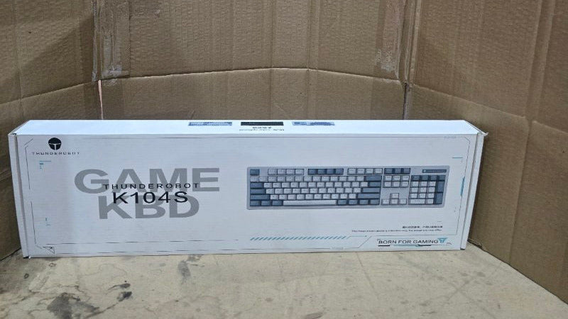 Teclado Mecánico Gamer Thunderobot K104S RGB Black/Blue