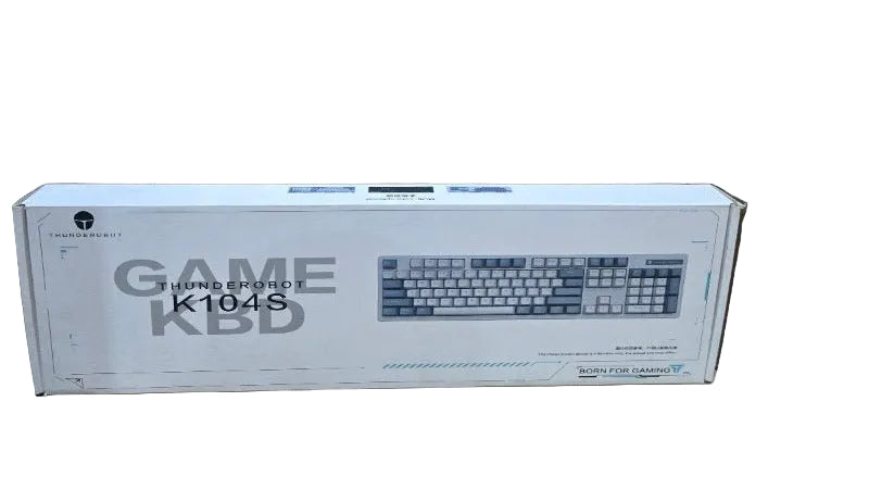 Teclado Mecánico Gamer Thunderobot K104S RGB Black Blue