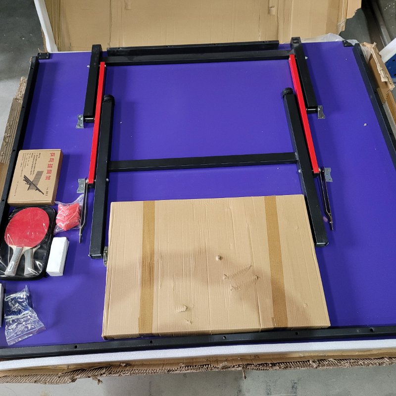 Mesa de Ping Pong Profesional Boomfit 274x152x76cm Madera Red
