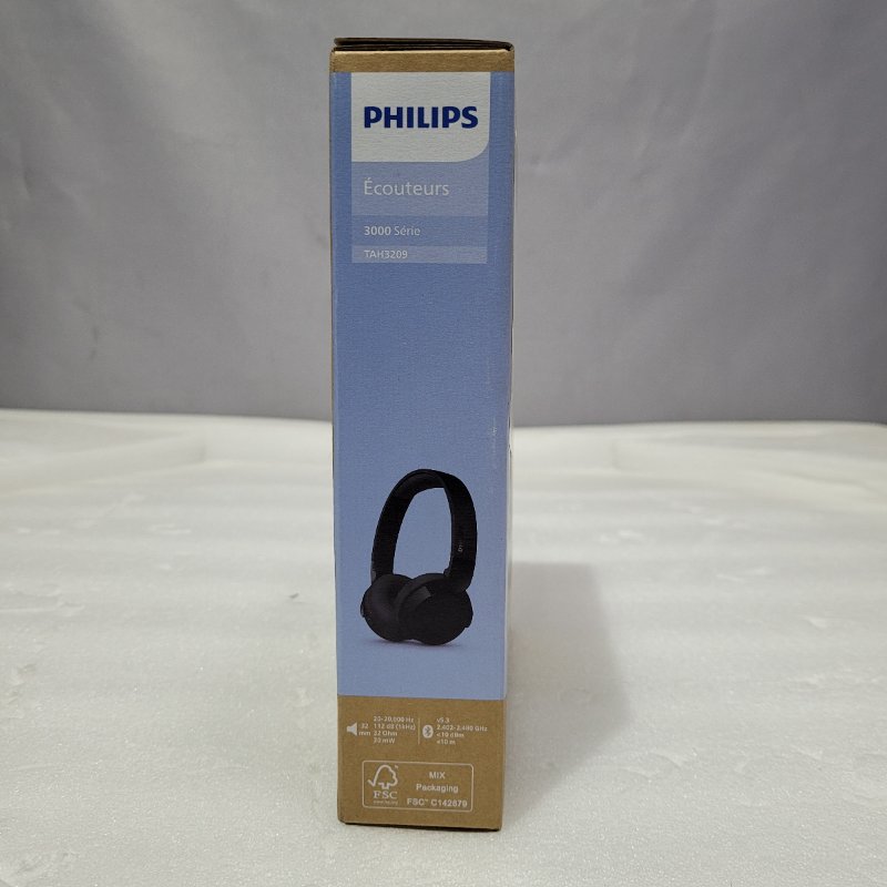 Audífonos Inalámbricos Philips 3000 Series, Negro