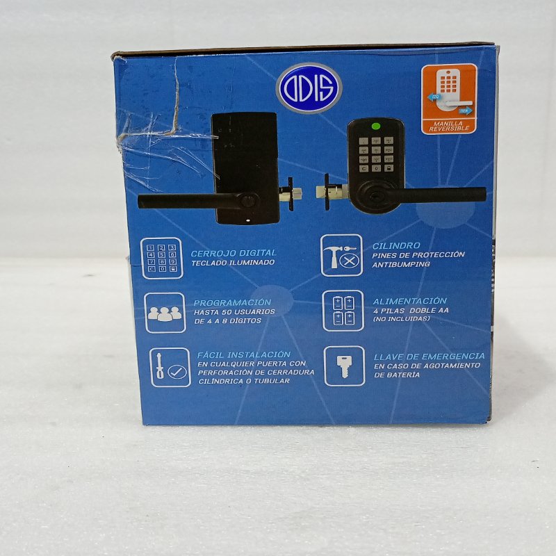Cerradura Digital ODIS 6600 con Manilla Negro