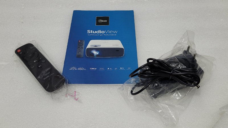 Proyector de Video Portátil MLAB 9397 1080p, Blanco