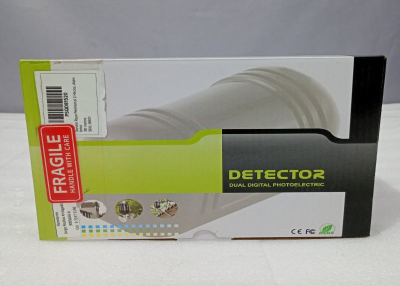 Sensor de Rayo Perimetral 2 Haces Alámbrico PST-601BI 30 Metros