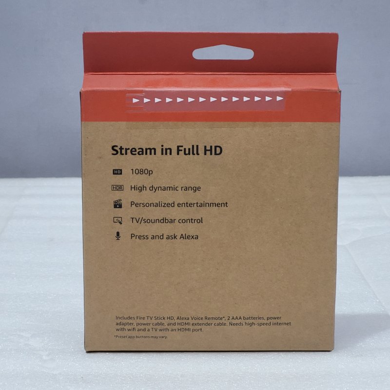 TV Stick HD Amazon Fire TV Stick Streaming 8GB, Negro