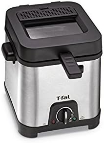 Mini Freidora eléctrica T-Fal FF492D51 Acero Inoxidable 1.2 Litros