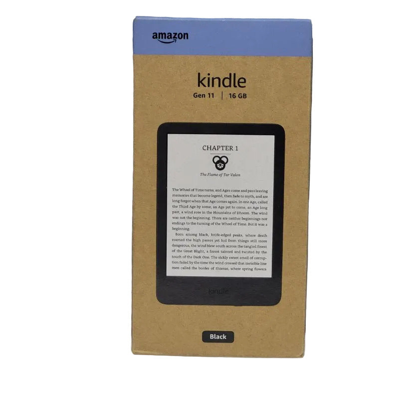 Lector de Libros Electrónicos Amazon Kindle Gen 11 16GB, Negro