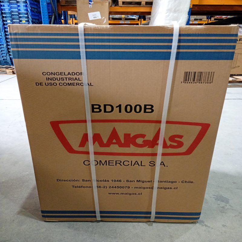 Congelador Dual Tapa Dura Industrial Maigas BD100B – Blanco, 100 Litros