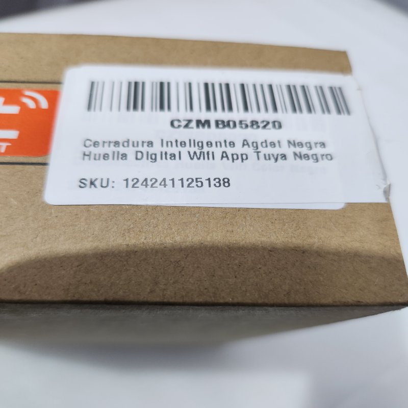 Cerradura Inteligente Agdet con Huella Digital WiFi, App Tuya