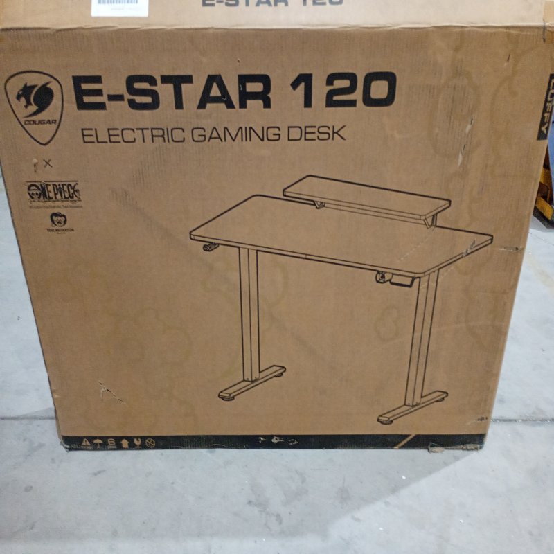 Escritorio Eléctrico Cougar E-Star 120 Luffy Negro