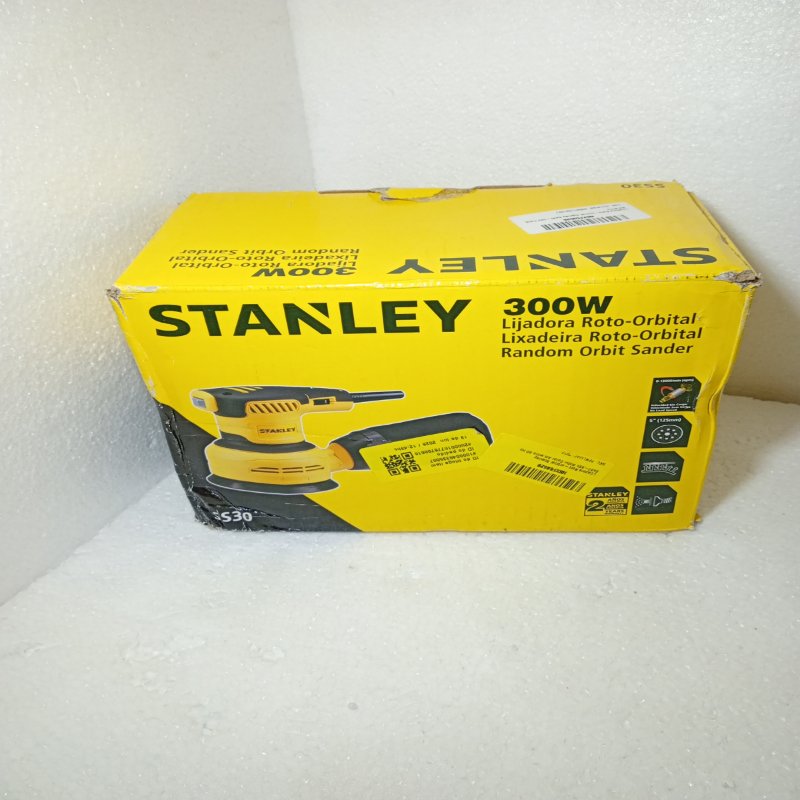 Lijadora Roto-Orbital Stanley SS30-B2C, Amarillo