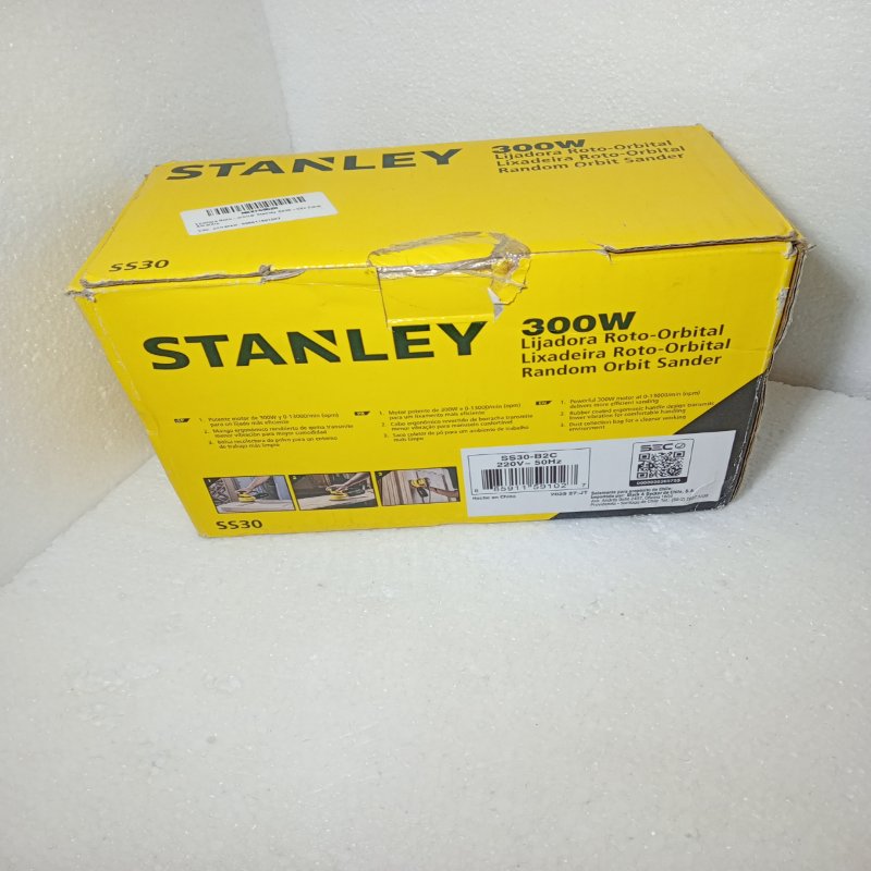 Lijadora Roto-Orbital Stanley SS30-B2C, Amarillo