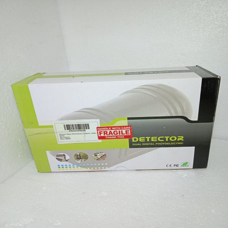 Sensor de Rayo Perimetral 2 Haces Alámbrico PST-601BI 30 Metros