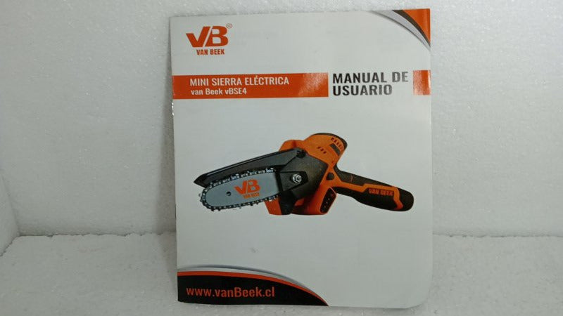 Mini Sierra Eléctrica Van Beek VBSE4
