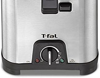 Mini Freidora eléctrica T-Fal FF492D51 Acero Inoxidable 1.2 Litros