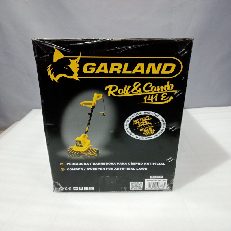 Peinadora Garland Barredora para Césped Artificial Roll y Comb 141E