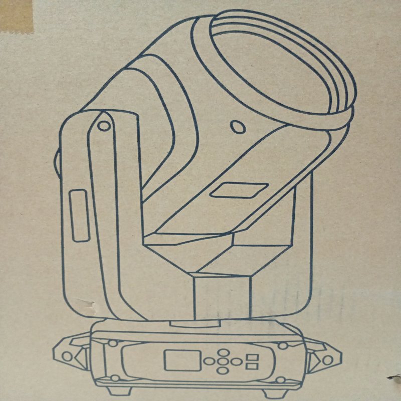Cabeza Móvil LED 380W Auro Beam 380