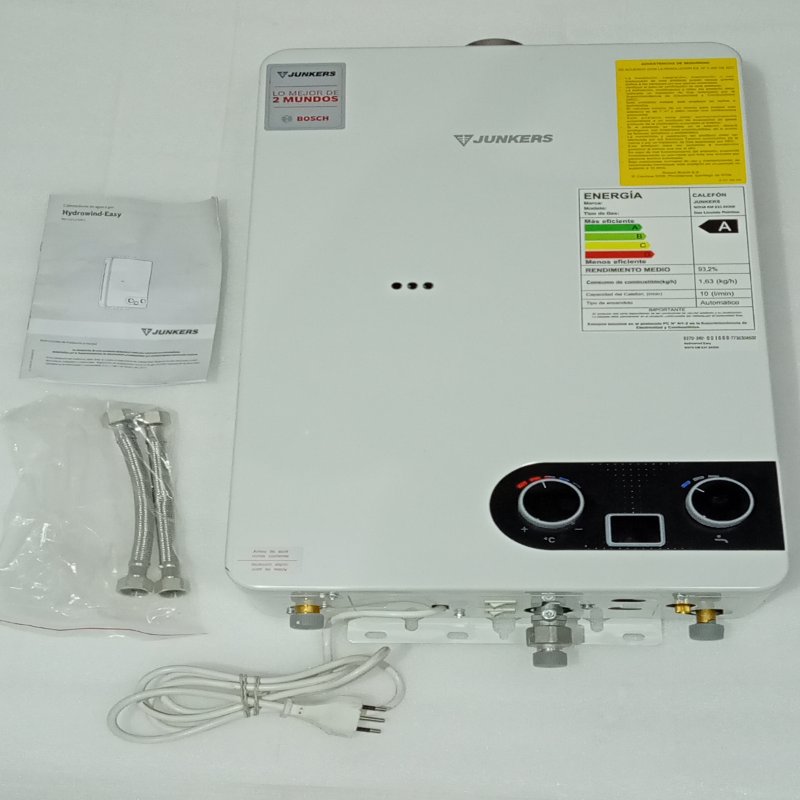 Calefón Gas Licuado Junkers WD10KME31S4300 10 Litros Blanco