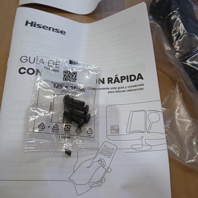 Smart TV Hisense 75A6NV, 75 Pulgadas