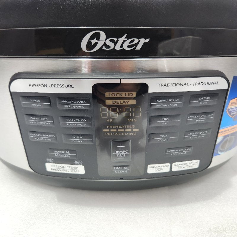Multi Olla a Presión Eléctrica Oster CKSTPCECOV57-052 5.7 Litros