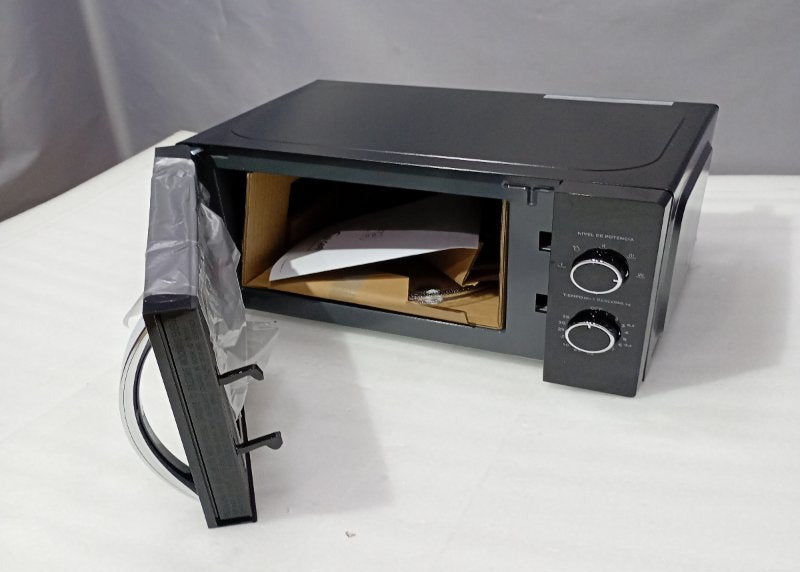 Microondas Midea MMP-20NCJ9BK 20Litros, Negro
