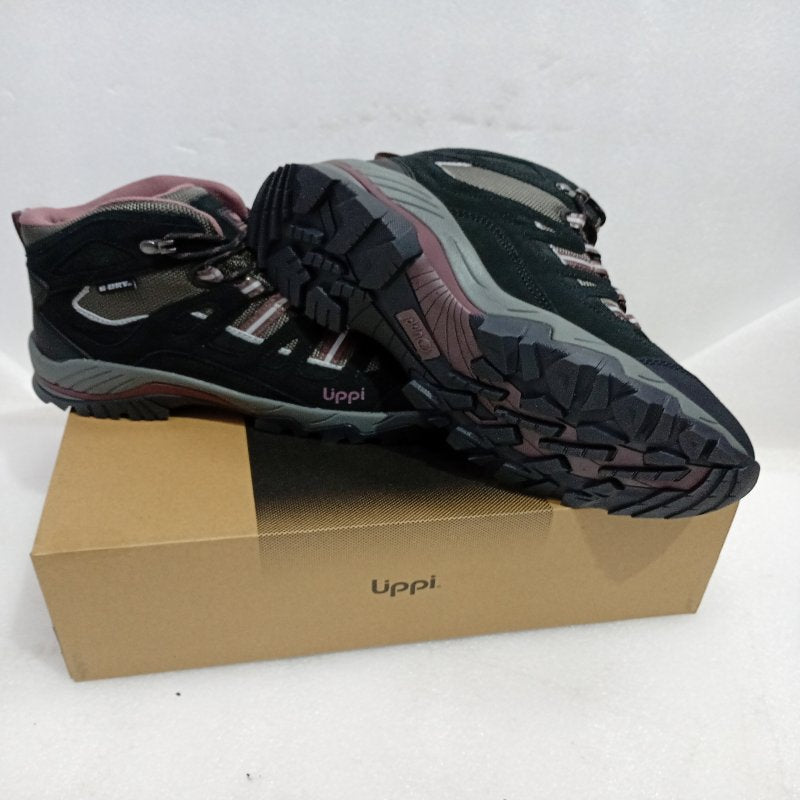 Botines Lippi Puelo CS HI – Negro/Uva, EUR 39 / 25 cm