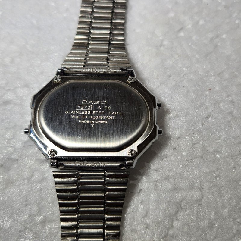 Reloj Casio Vintage A168WA-1 Silver