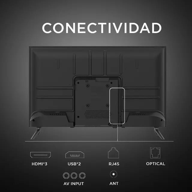 Smart TV CAIXUN C32V1HR Roku TV 32 Pulgadas