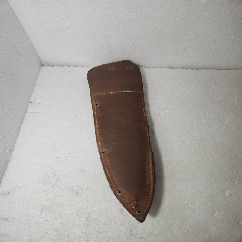 Set Cuchillo + Tenaza Curacaví Kangkawe con Funda de Cuero,Cafe