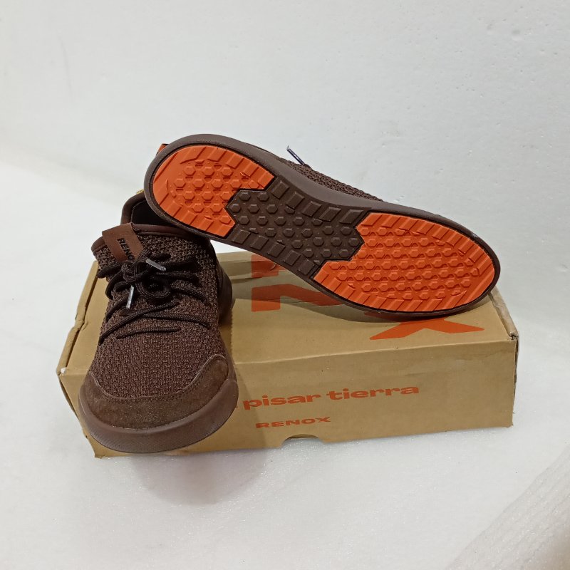 Zapatillas Renox Versaknit – Chocolate, Talla 35 CL