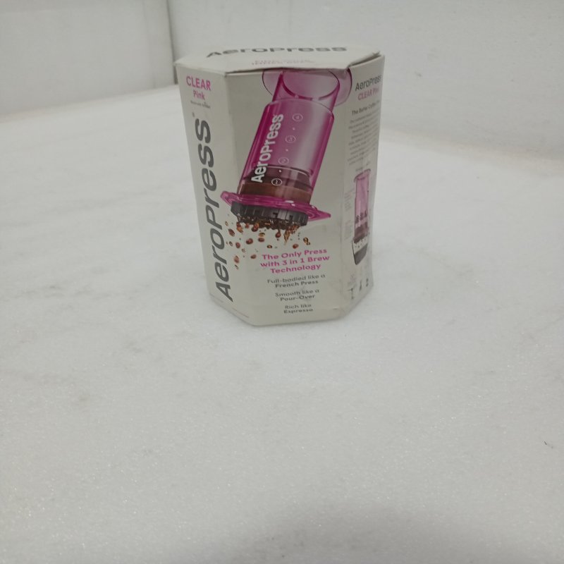 Cafetera Manual Aeropress Clear Pink