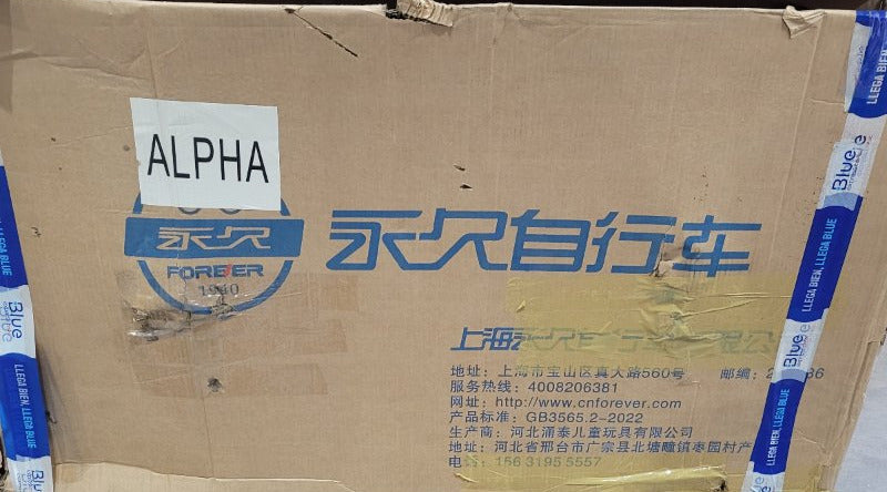 Bicicleta Aro 20 Shanghai Forever Bicycle, Azul/ Morado