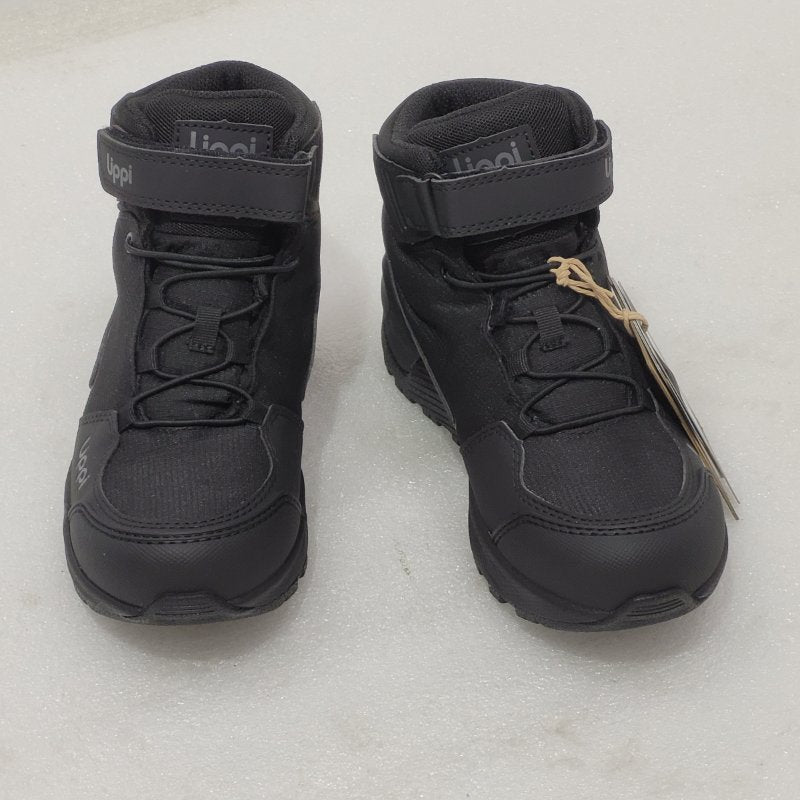 Zapatillas Lippi Motion Mid Kids B-Dry – Negro, EUR 32 / 21 cm, Unisex