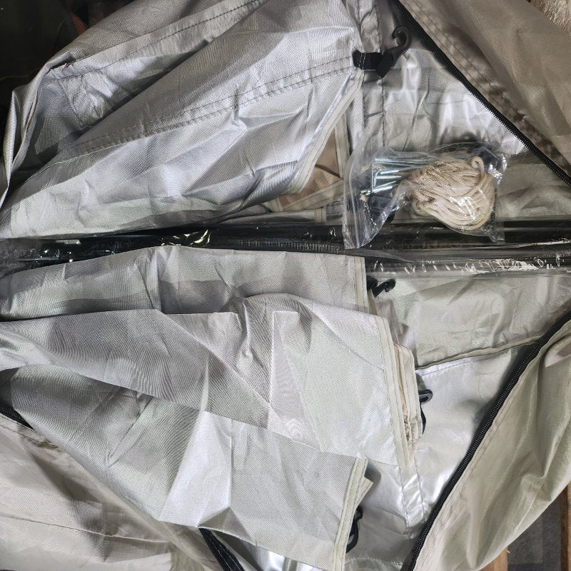Carpa Hexagonal Automática Fitpro Beige