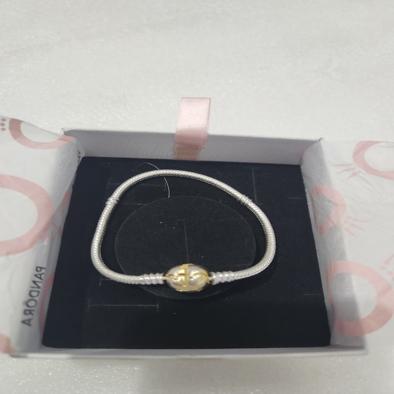 Brazalete Pandora Serpiente Corazón