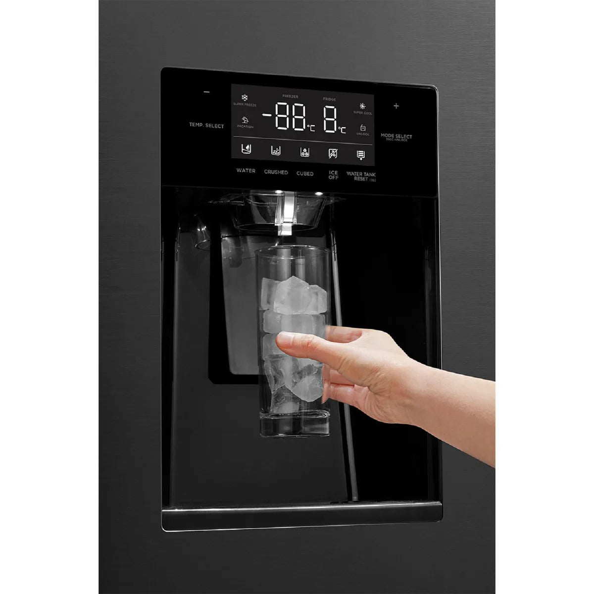 Refrigerador Midea MDRS761FGEDX 569 Litros Gris