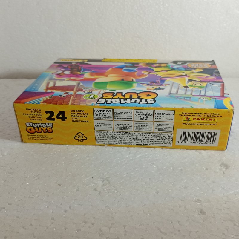 Caja de Sobres Panini Stumble Guys Serie 2 TCG