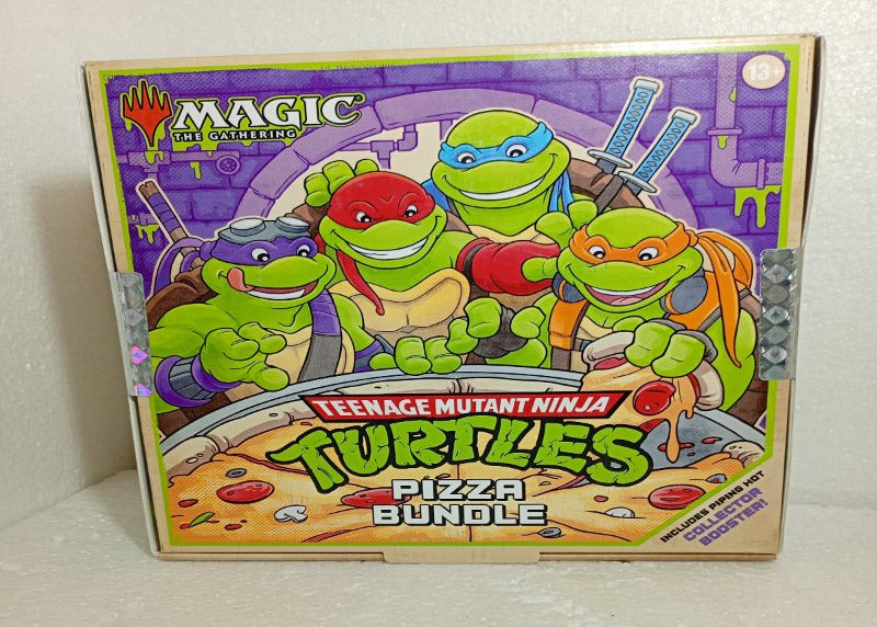 Set de Juegos de Mesa Teenage Mutant Ninja Turtles: The Gathering Magic Pizza Bundle