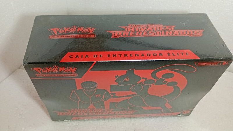 Juego de Cartas Coleccionables Pokémon Escarlata y Púrpura: Rivales Predestinados – Caja Entrenador Élite
