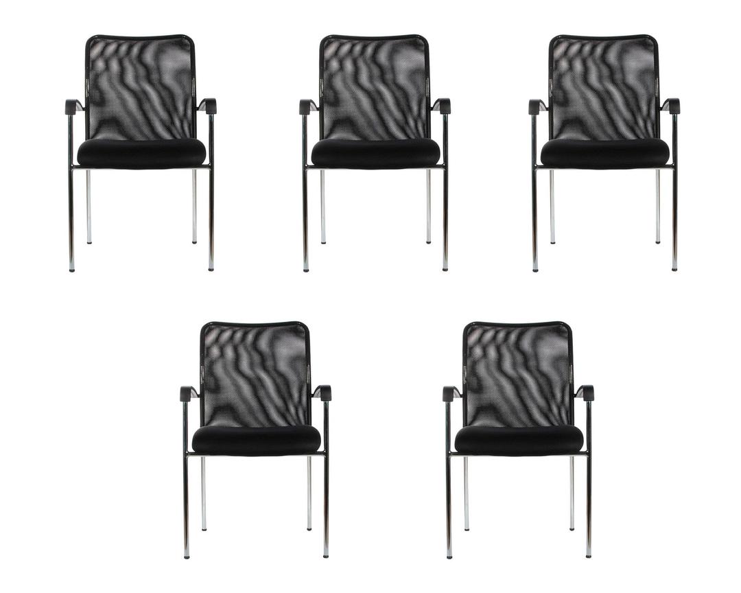 Silla de Escritorio Strong 5 Unidades One Sit Negro