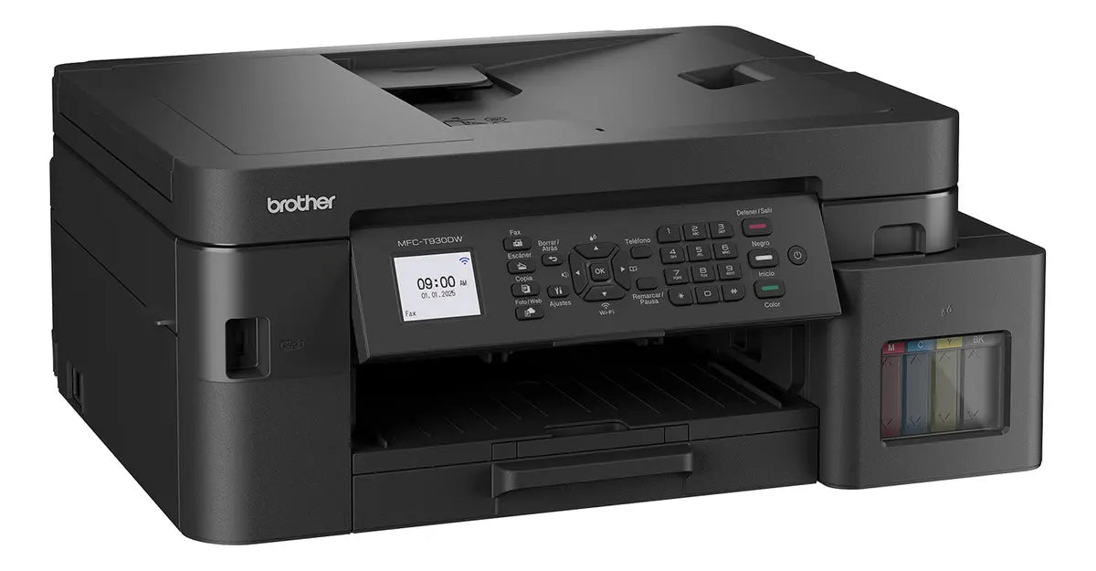 Impresora Multifuncional Brother MFC-T930DW, Negro