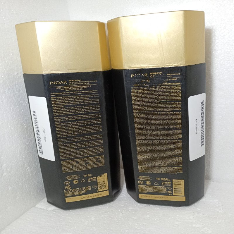 Tratamiento Capilar Marroquino INOAR Kit 1 Litro Paso 1 y Paso 2