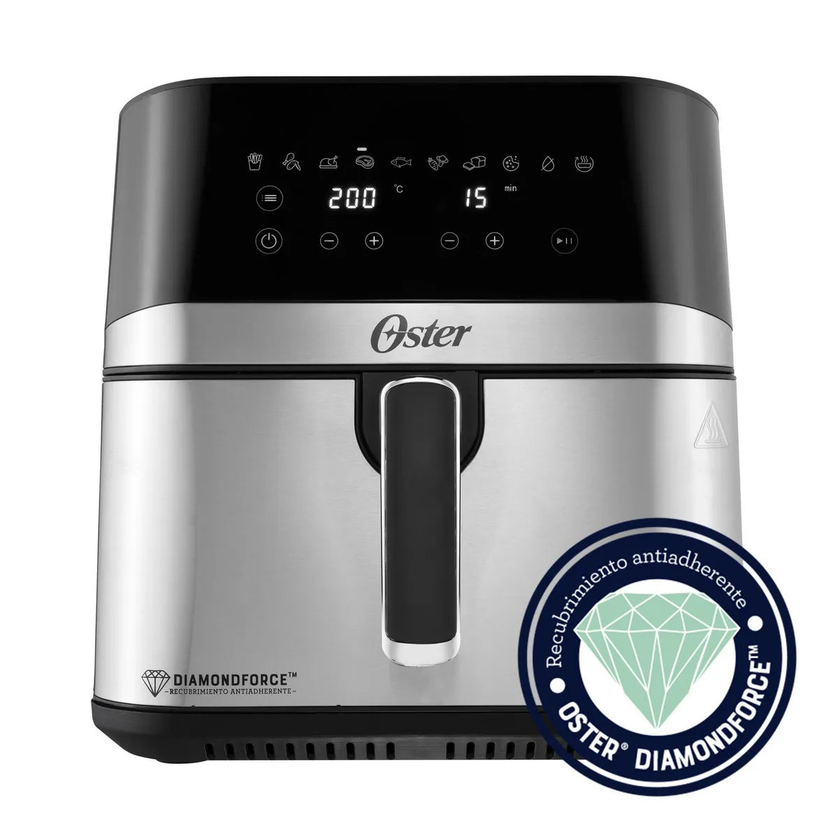 Freidora de Aire Digital Oster CKSTAF75WDSSDF 7.5 Litros