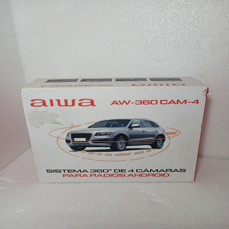 Sistema de Cámaras 360° Aiwa AW-360 CAM-4 para Radios Android