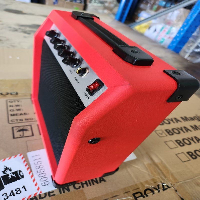 Amplificador Lullaby para Guitarra Eléctrica, Rojo