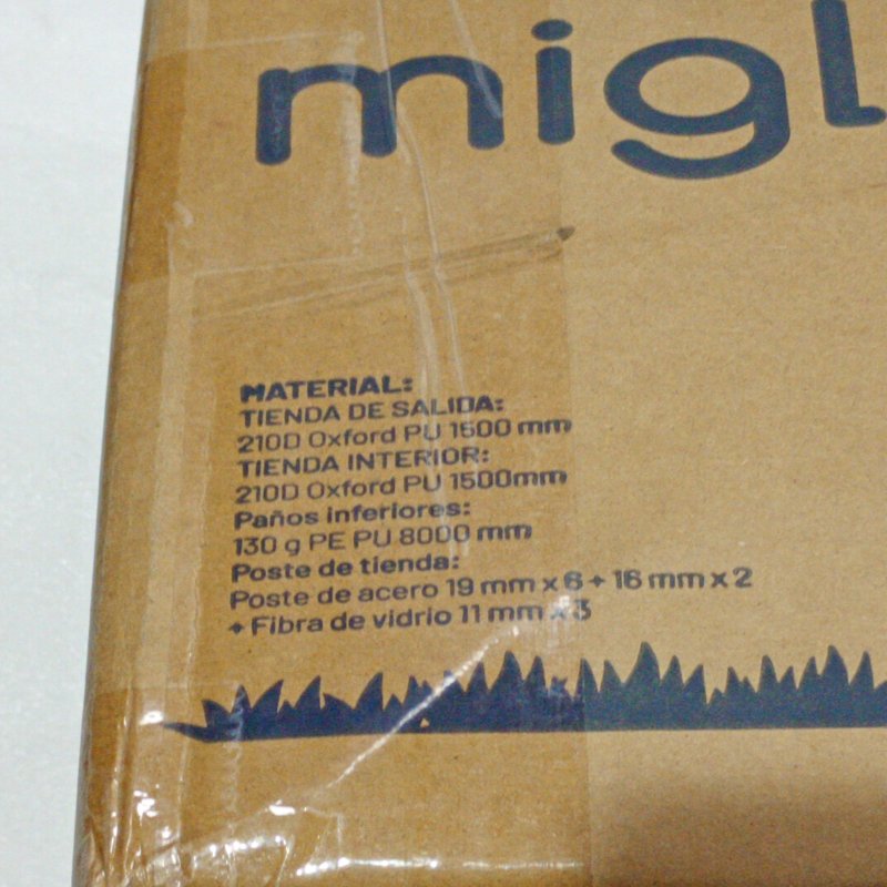 Carpa Miglu Camping 6-8 Outdoor Lodge Khaki