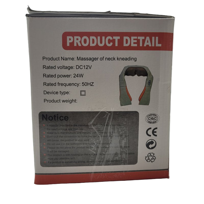 Masajeador Cuello Massager Of Neck Kneading Yc-303d