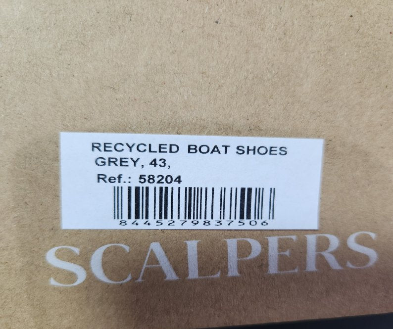 Mocasín Náutico Scalpers Recycled Boat Shoes Hombre Talla 43