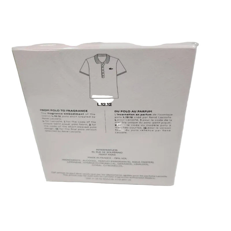 Perfume Lacoste Eau L.12.12 Rose Eau de Toilette 100 ml